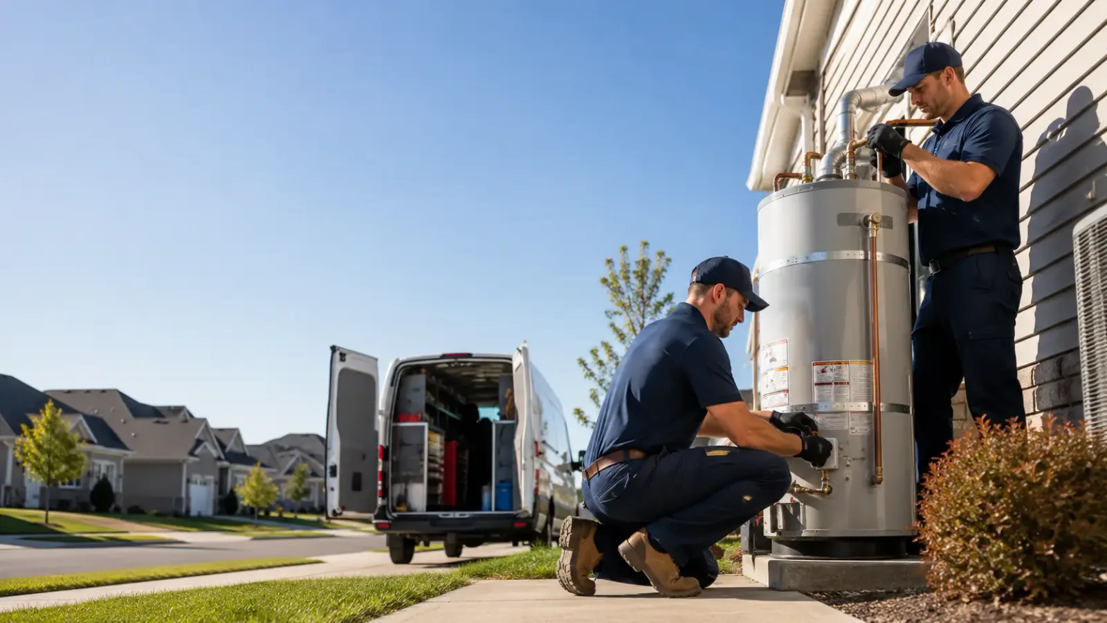 Water Heater Installation in Danbury, WI